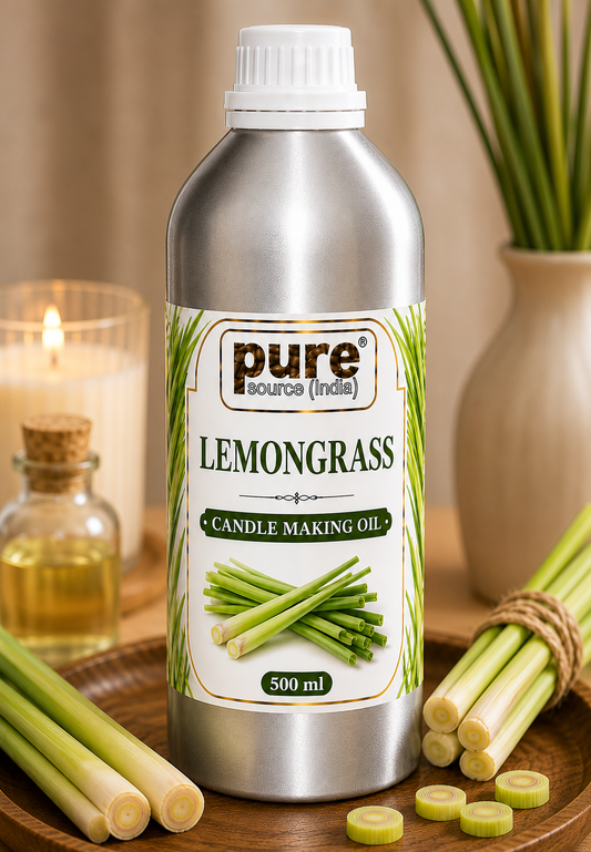 Pure Source India Candle Making Fragrance Oil – Scented Oil for Soy Wax, Paraffin Wax, Gel Candles & DIY Candle Making – 500 ml