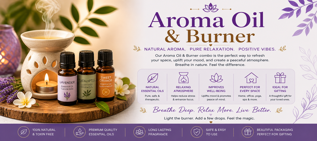 Aroma Oil And Burner