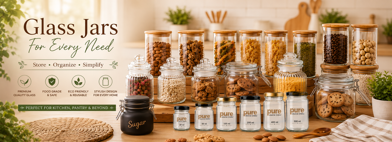 Glass Jars & Containers