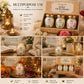 Pure Source India Scented Candle Gift Set of 3 | Jasmine, Lemongrass, Rose | 75g Each | Fragrance Candles for Home, Living Room & Gifting (Copy)