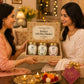 Pure Source India Scented Candle Gift Set of 3 | Jasmine, Lemongrass, Rose | 75g Each | Fragrance Candles for Home, Living Room & Gifting (Copy)