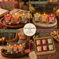 Pure Source India Premium Scented Candle Gift Box Set of 6 (50g Each) | for Home Décor, Diwali, Bedroom, Spa, Meditation & Gifting (Mandarin, Rose, Lemongrass)