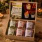 Pure Source India Premium Scented Candle Gift Box Set of 6 (50g Each) | for Home Décor, Diwali, Bedroom, Spa, Meditation & Gifting (Pine Needle, Ginger Lily & English Lavender)