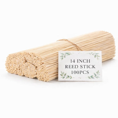 Pure Source India 3mm Natural Rattan Reed Diffuser Sticks – 100 Pcs for Aroma Diffuser, Essential Oils, Fragrance Diffuser, Home Room Air Freshener, Spa & Office