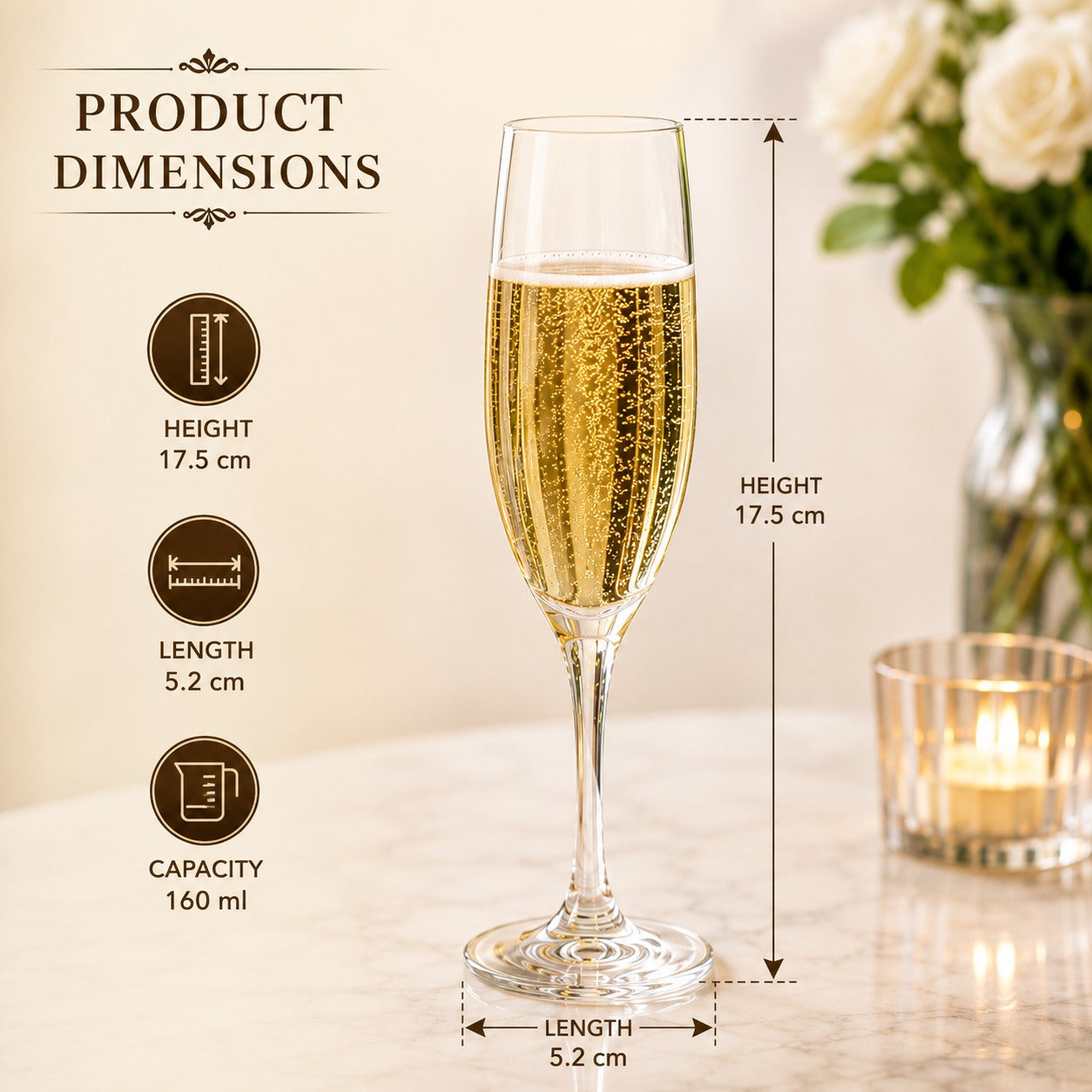 Pure Source India Whiskey & Wine Glass Set of 2, 160 ML Clear Mini Wine Glasses, Elegant Small Stemmed Glassware for Whiskey, Wine, Cocktails, Home Bar & Parties