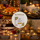Pure Source India Scented Sandalwood Tea Light Candles Pack of 25 | Fragrance Tealights for Home Decor, Meditation, Pooja, Diwali, Parties & Aromatherapy | Long-Lasting Decorative Candles