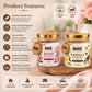 Pure Source India Scented Jar Candle Set of 2 (Rose & Vanilla) | 150 g Each | Premium Wax Candles | 35–40 Hours Burn Time | Aromatherapy Candles for Home Decor, Diwali, Bedroom, Spa & Gifting