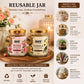 Pure Source India Scented Jar Candle Set of 2 (Rose & Vanilla) | 150 g Each | Premium Wax Candles | 35–40 Hours Burn Time | Aromatherapy Candles for Home Decor, Diwali, Bedroom, Spa & Gifting