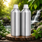 Pure Source India Aluminum Empty Bottle 1000ml with Inner Lid & Cap – Ideal for Essential Oils, Oil Blends, Cosmetics and Liquid Storage