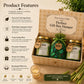 Pure Source India Luxury Festive Gift Box Hamper with Lemongrass Scented Candles & Green Potpourri| Premium Gift Set