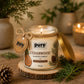 Pure Source India Premium Cedarwood Scented Wax Candle, 150 g | Woody Fragrance | 35–40 Hours Burn Time | Smokeless & Long-Lasting Aromatherapy Candle for Home Decor, Meditation, Diwali, Yoga & Gifting