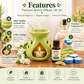 Pure Source India Ceramic Aroma Set (Green)
