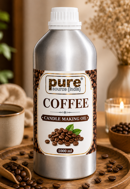 Pure Source India  Lemongrass Candle Making Oil | Fragrance Oil for Candle, Soap & Wax Melt Making | 1000 ml