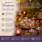 Pure Source India Scented Lavender Tea Light Candles, Pack of 25 | Fragrance Tealight Candles for Home Decor, Pooja, Meditation, Diwali, Parties, Spa & Aromatherapy | Decorative Long-Lasting Candles