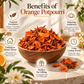 Pure Source India Orange Unscented Potpourri – Natural Dried Flower for Home Décor, Wedding Table Styling, DIY Crafts & Essential Oil Blending