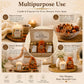 Pure Source India Luxury Festive Gift Box Hamper with Mandarin Scented Candles & Orange Potpourri