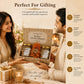 Pure Source India Luxury Festive Gift Box Hamper with Mandarin Scented Candles & Orange Potpourri