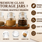 Pure Source India 60ML Spice Jar, Glass Container
