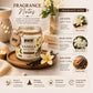 Pure Source India Vanilla Scented Jar Candle | 150 GM | Premium Wax Candle | 35-40 Hours Burn Time | Aromatherapy Candle for Home Decor, Bedroom, Spa, Meditation & Gift