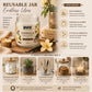 Pure Source India Vanilla Scented Jar Candle | 150 GM | Premium Wax Candle | 35-40 Hours Burn Time | Aromatherapy Candle for Home Decor, Bedroom, Spa, Meditation & Gift