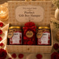 Pure Source India Luxury Festive Gift Box Hamper with Rose Scented Candles & Red Potpourri| Premium Gift Set
