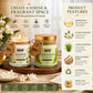 Pure Source India Scented Jar Candle Set of 2 (Jasmine & Lemongrass) | 150 g Each | Premium Wax Candles | 35–40 Hours Burn Time | Aromatherapy Candles for Home Decor, Diwali, Bedroom, Spa & Gifting