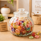 Pure Source India 3Ltr Garlic Airtight Glass Jar,