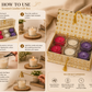 Pure Source India Scented Votive Candles in Glass, Set of 6 | Rose, Lavender & Vanilla Fragrance Candles | Aromatherapy, Home Décor & Relaxation Candles | Diwali, Wedding, Housewarming & Gift Set
