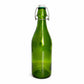 Premium 250ml Glass Water Bottle with Airtight Flip Top Cap | Leakproof & Reusable Bottle for Water, Juice, Oil, Vinegar