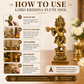 Pure Source India Pure Brass Lord Krishna Idol with Flute (7.5 cm) | Shree Lord Krishna Statue for Home Decor, Office Desk | Gift for House Warming (106 gm)