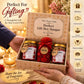 Pure Source India Luxury Festive Gift Box Hamper with Rose Scented Candles & Red Potpourri| Premium Gift Set