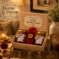 Pure Source India Luxury Festive Gift Box Hamper with Rose Scented Candles & Red Potpourri| Premium Gift Set