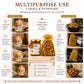 Pure Source India Luxury Festive Gift Box Hamper with Sandalwood Scented Candles & Yellow Potpourri| Premium Gift Set