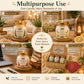 Pure Source India Scented Candle Gift Set of 3 | Rosemary, Apple cinnamon, Lemon | 75g Each | Fragrance Candles for Home, Living Room & Gifting (Copy)