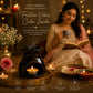 Pure Source India Diwali Pooja Gift Set with Roli Kumkum & Ghee Wicks (Black)