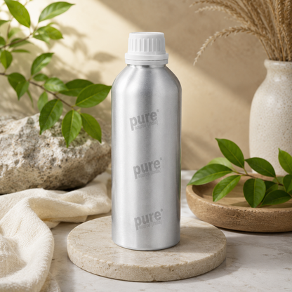 Pure Source India Aluminum Empty Bottle 500ml with Inner Lid & Cap – Ideal for Essential Oils, Oil Blends, Cosmetics and Liquid Storage (Copy)