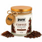 Pure Source India Premium Coffee Scented Wax Candle, 150 g | 35–40 Hours Long Burn Time | Aromatherapy Jar Candle for Home Fragrance, Home Decor, Diwali, Raksha Bandhan, Office, Spa & Gifting