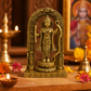 Brass Lord Rama Idol 6.5 Inch | Ram Ji Murti for Mandir, Pooja, Home Office Decoration, Gift Purpose and Festivals & Religious Gifts