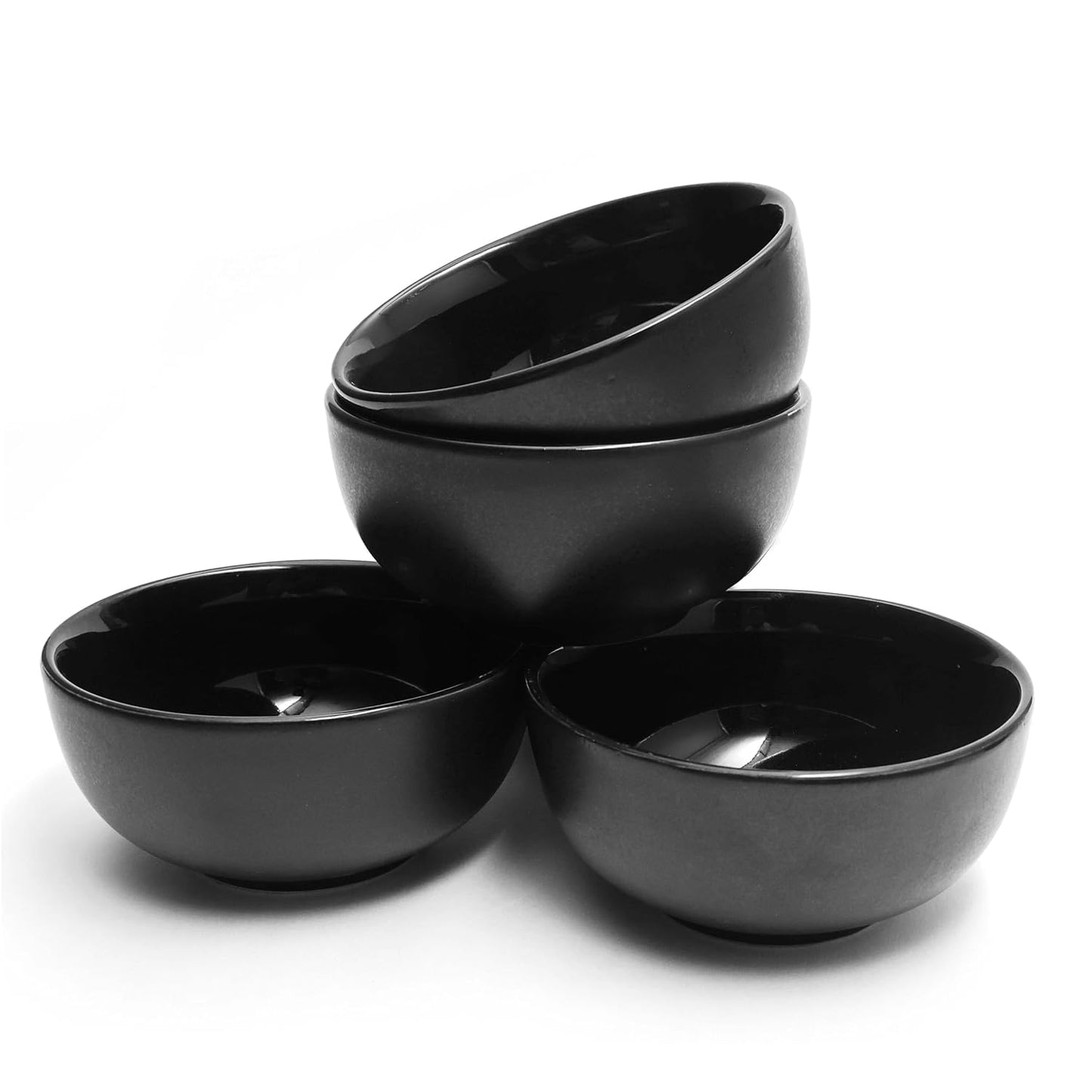 200ml, Black Ceramic Vegetable Bowl