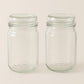 Pure Source India 500 ml Glass Jar Container with Airtight Lid | Wavy Design Storage Jar for Kitchen | Ideal for Dry Fruits, Snacks, Cookies, Spices & Multipurpose Use
