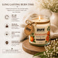 Pure Source India Scented Jar Candle Set of 2 (Apple Spice & Mandarin) | 150g Each | Premium Wax Candles | 35-40 Hours Burn Time | Aromatherapy Candles for Home Decor, Diwali, Bedroom, Spa & Gifts