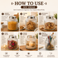 Pure Source India 7.5 Litre Ribbed Glass Storage Jar with Stainless Steel Lid | Airtight Food Grade Glass Canister | Kitchen Pantry Container for Cookies, Cereals, Rice, Flour, Pasta, Dry Fruits & Snacks
