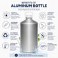 Pure Source India Aluminum Empty Bottle 5 Ltr. with Inner Lid & Cap – Ideal for Essential Oils, Oil Blends, Cosmetics and Liquid Storage (Copy) (Copy)