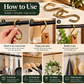 Pure Source India Golden Brass S  Hook for Home Decor, Hanging Accessories, Kitchen, Bathroom & Organizing(Light Weight)