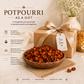 Pure Source India Orange, Potpourri – Natural Dried Flower Fragrance Vanilla | Long Lasting Home Fragrance | Decorative Bowl Filler | Wardrobe & Car Freshener | Essential Oil Infused (Copy)
