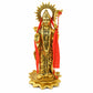 12 Inch Brass Lord Ram Idol Statue | Premium Handmade Ram Murti for Home Temple, Pooja Room, Office Desk & Gifting | Religious Decorative Showpiece