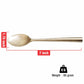Pure Source India Brass Spoon & Fork Set, 2 Piece | 7 Inch Table Spoon & Fork | Traditional Brass Cutlery for Kitchen, Dining, Pooja, Diwali Gift & All Occasions