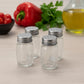 Pure Source India 7.5 cm Glass Salt & Pepper Shakers