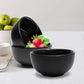 200ml, Black Ceramic Vegetable Bowl