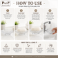 Pure Source India Crystal Glass Soap Dish for Bathroom 4.5 Inch| Elegant Transparent Soap Holder with Anti-Slip Design | Ideal for Washbasin, Shower & Kitchen Counter